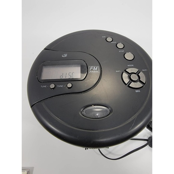 GPX Personal CD Player W/ FM Radio PC332B RS Comes W/ Ear Plugs - Picture 3 of 10